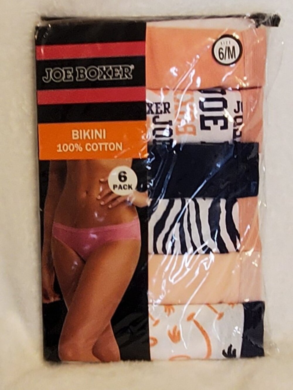 JOE BOXER Women Bikini Underwear Size: 6  Brand New!